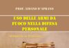 LIBRI: USO DELLE ARMI DA FUOCO